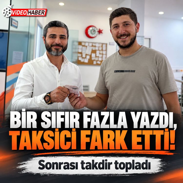 1.100 TL yerine 11 bin TL gönderdi, taksici peşine düştü