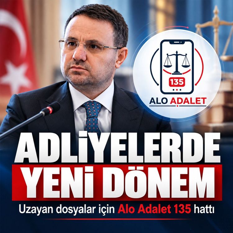 Adliyelerde yeni dönem: Uzayan dosyalar için Alo Adalet 135 hattı