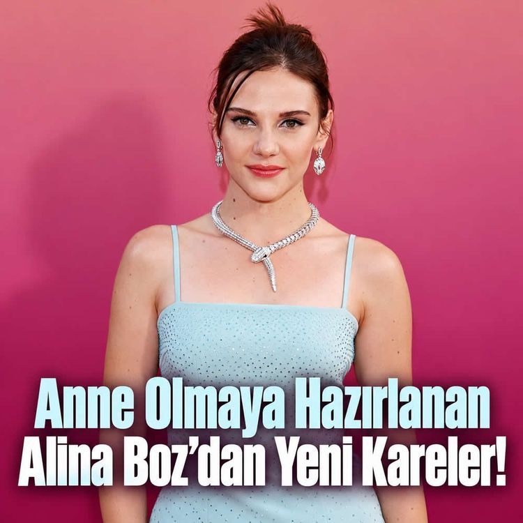 Alina Boz’dan yeni hamilelik pozları!