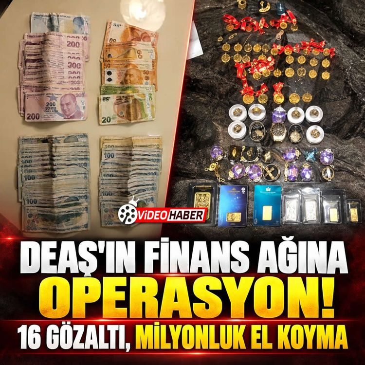 Ankara merkezli DEAŞ operasyonu: 16 şüpheli yakalandı