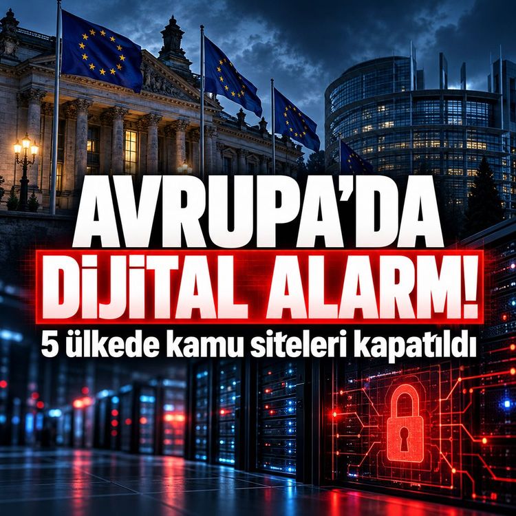 Avrupa'da internet alarmı! 5 ülkede kamu siteleri kapandı