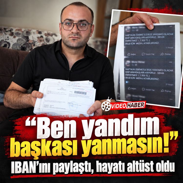 "Ben yandım başkası yanmasın!" IBAN’ını paylaştı, hayatı altüst oldu