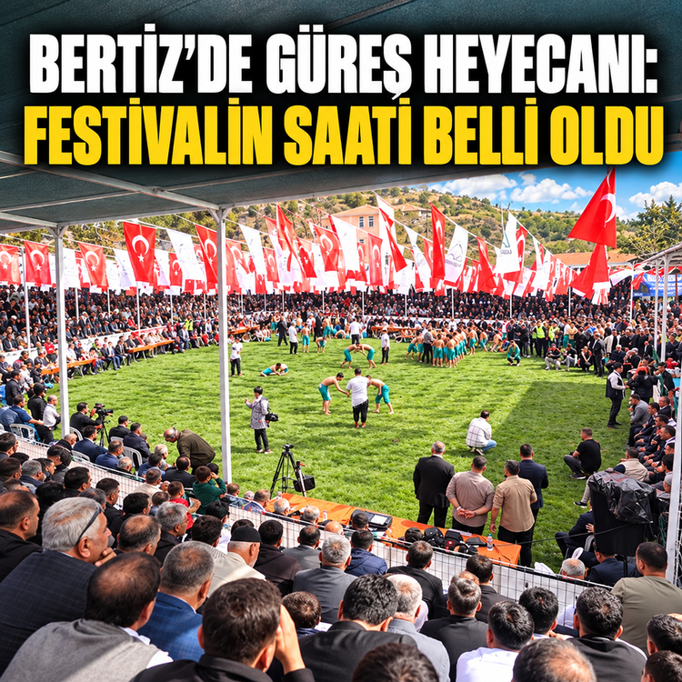 Bertiz'de güreş heyecanı: Festivalin saati belli oldu