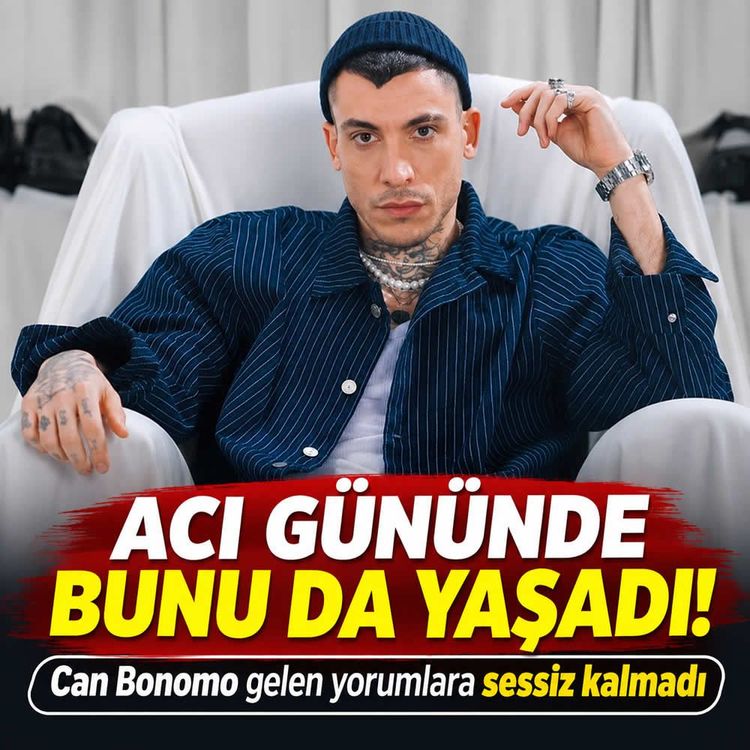 Can Bonomo babasına veda etti, yorumlara isyan etti
