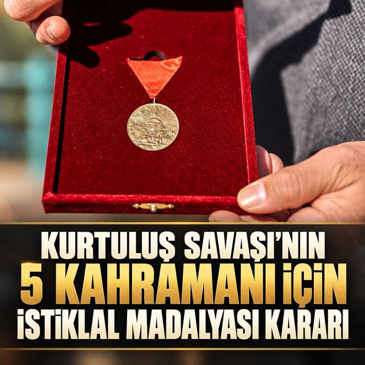 Cumhurbaşkanı Erdoğan'dan tarihi karar! 5 aileye madalya