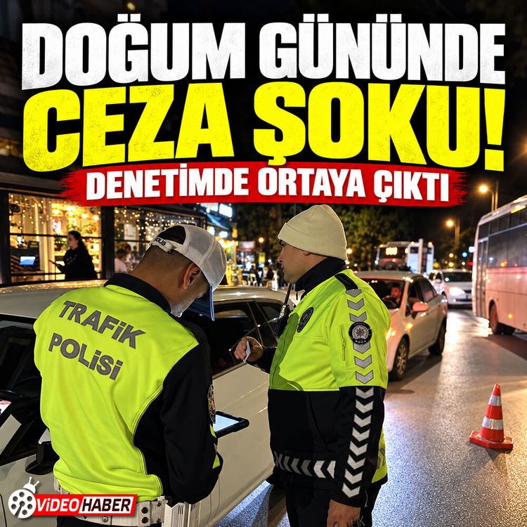 Ehliyetinin süresi doldu, denetimde ortaya çıktı