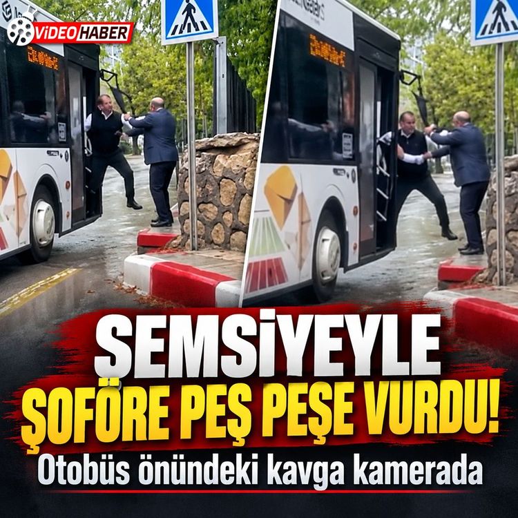 Elazığ’da şemsiye ve yumrukların havada uçuştuğu kavga