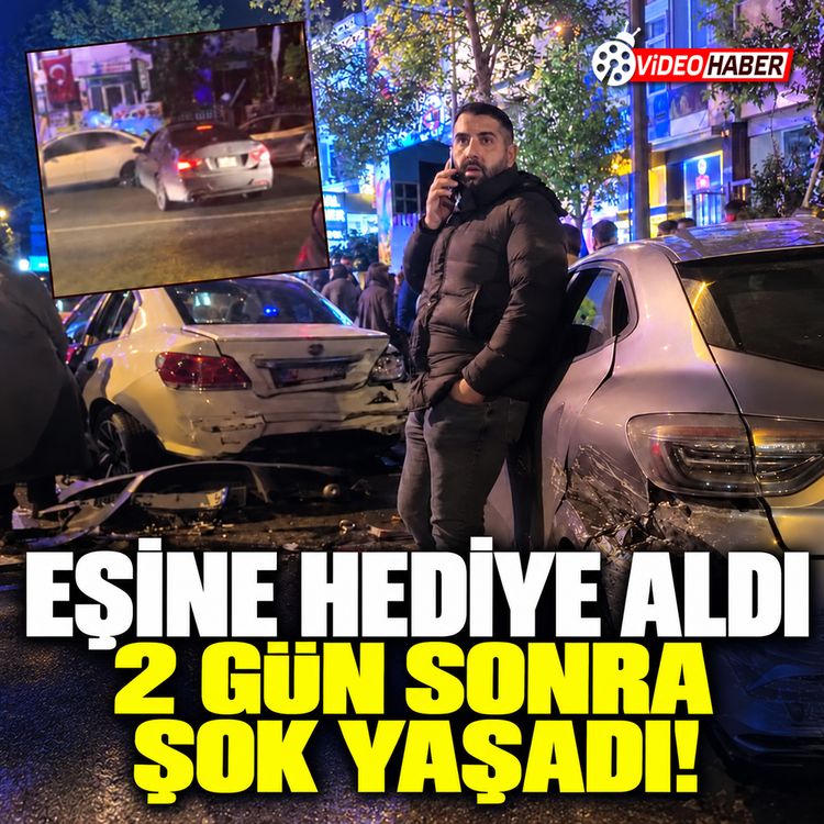 Eşine hediye aldı 2 gün sonra şok yaşadı!