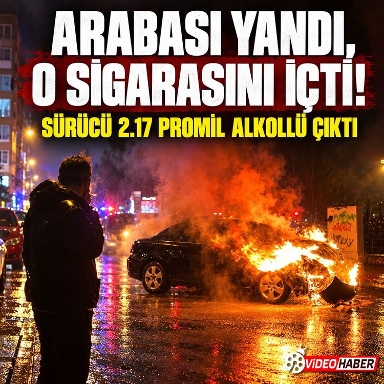 Eskişehir’de alkollü sürücünün rahatlığı şaşkına çevirdi