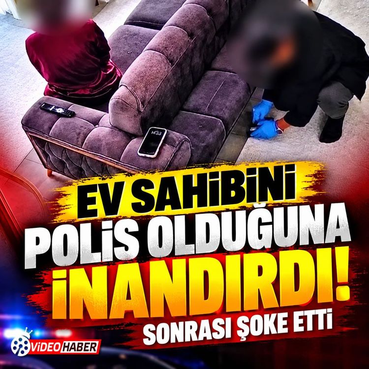 Ev sahibini polis olduğuna inandırdı! Sonrası şoke etti