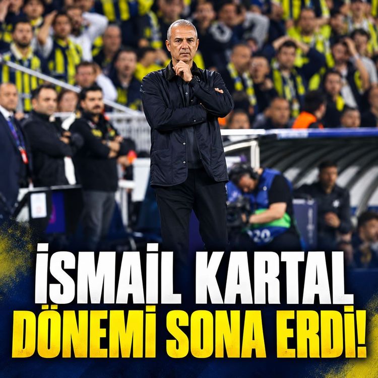Fenerbahçe'de İsmail Kartal dönemi resmen sona erdi!