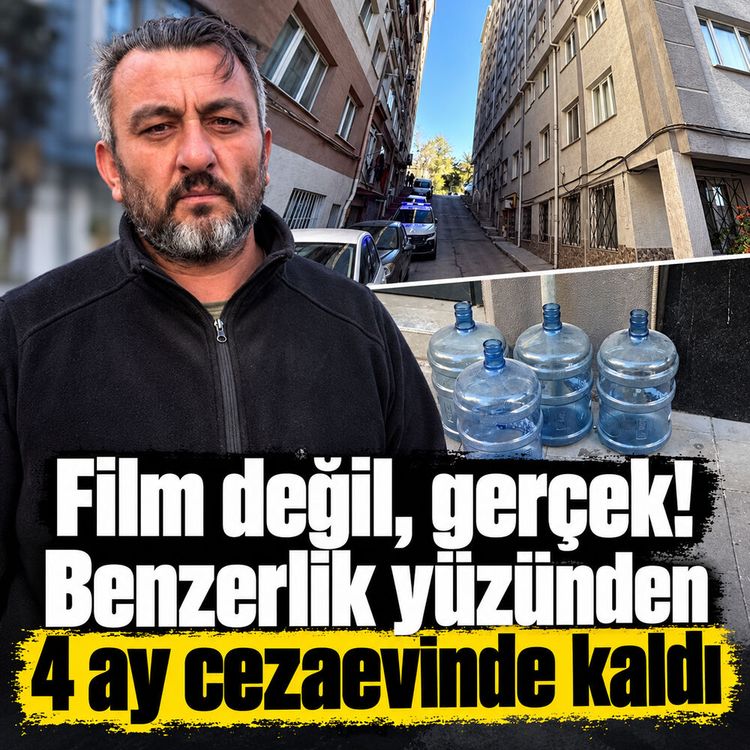 Film değil gerçek! Benzerlik yüzünden 4 ay cezaevinde kaldı