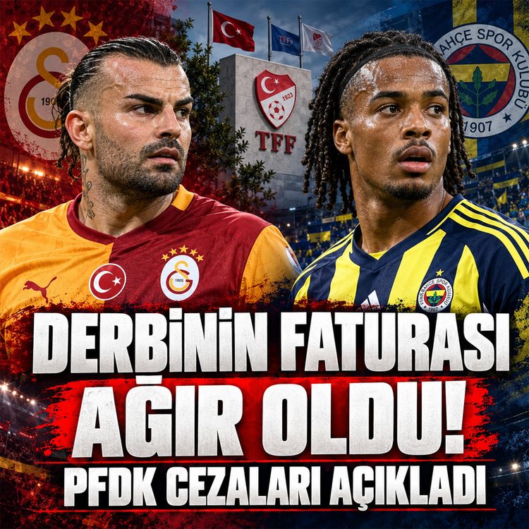 Galatasaray-Fenerbahçe derbisinde cezalar belli oldu!