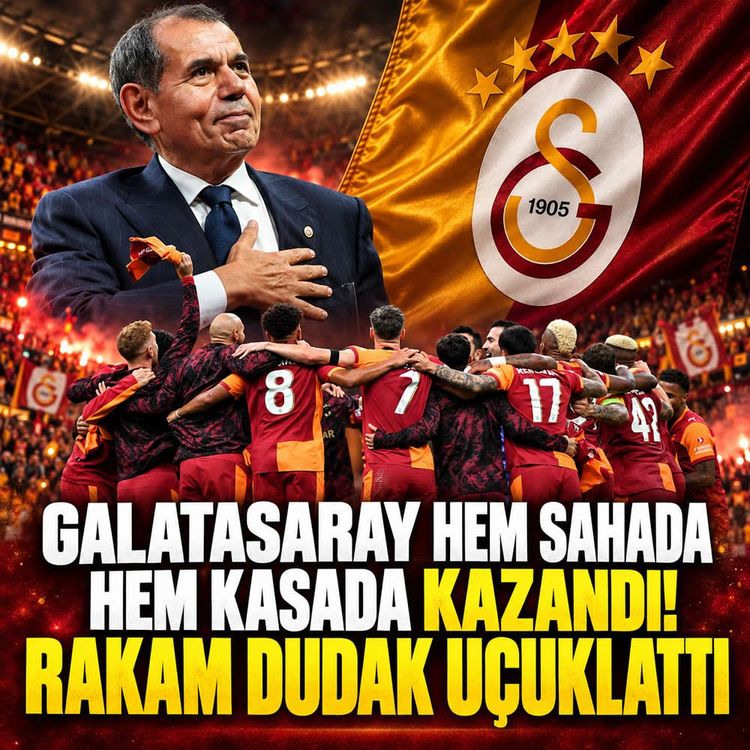 Galatasaray'a para yağdı! İşte kazandığı dev rakam