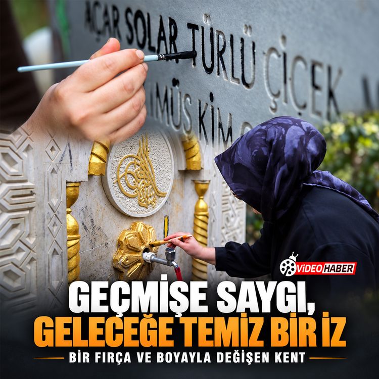 Geçmişe saygı, geleceğe temiz bir iz: Bir fırça ve bir boyayla değişen kent
