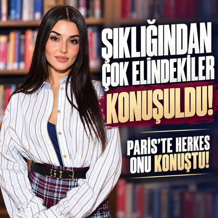 Hande Erçel Valentino defilesine Orhan Pamuk’la damga vurdu