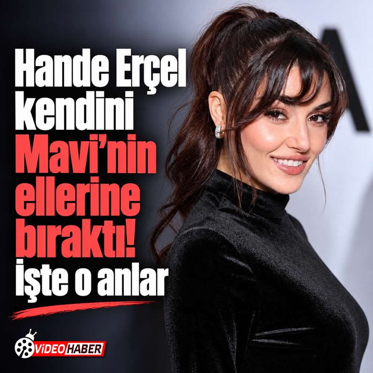 Hande Erçel ve yeğeni Mavi’den yüzleri güldüren paylaşım