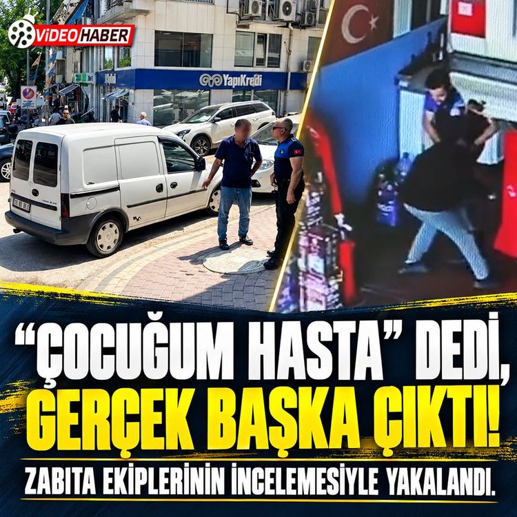 “Hasta çocuğum var” dedi, incelemede farklı araç çıktı
