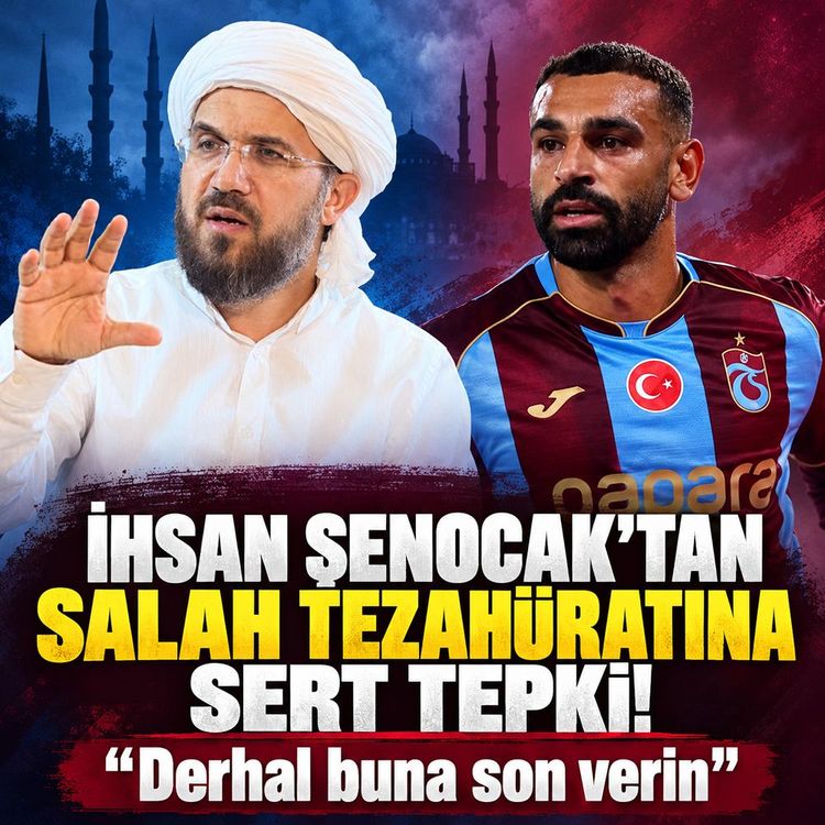 İhsan Şenocak’tan Trabzonspor tribünlerine Salah tepkisi