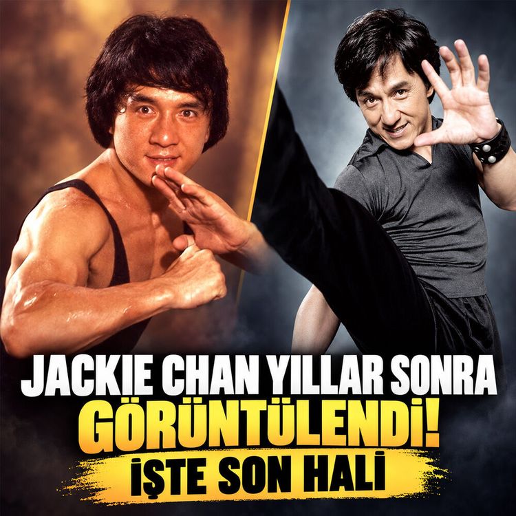Jackie Chan yıllar sonra görüntülendi! İşte son hali
