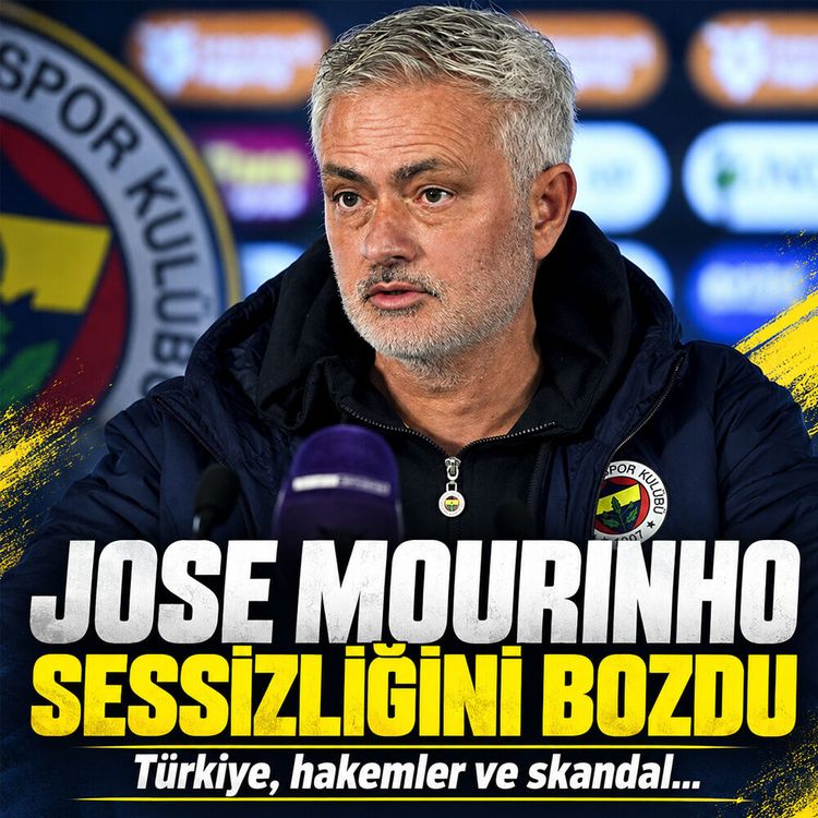 Jose Mourinho sessizliğini bozdu: Türkiye, hakemler ve skandal...