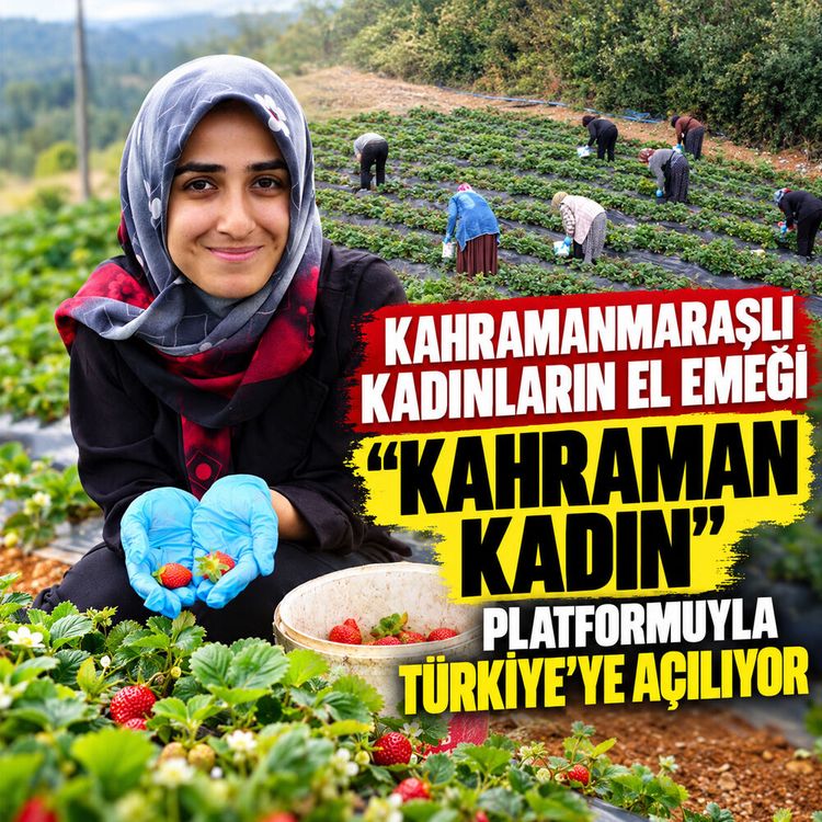 Kahramanmaraşlı kadınların el emeği "Kahraman Kadın" platformuyla türkiye’ye açılıyor