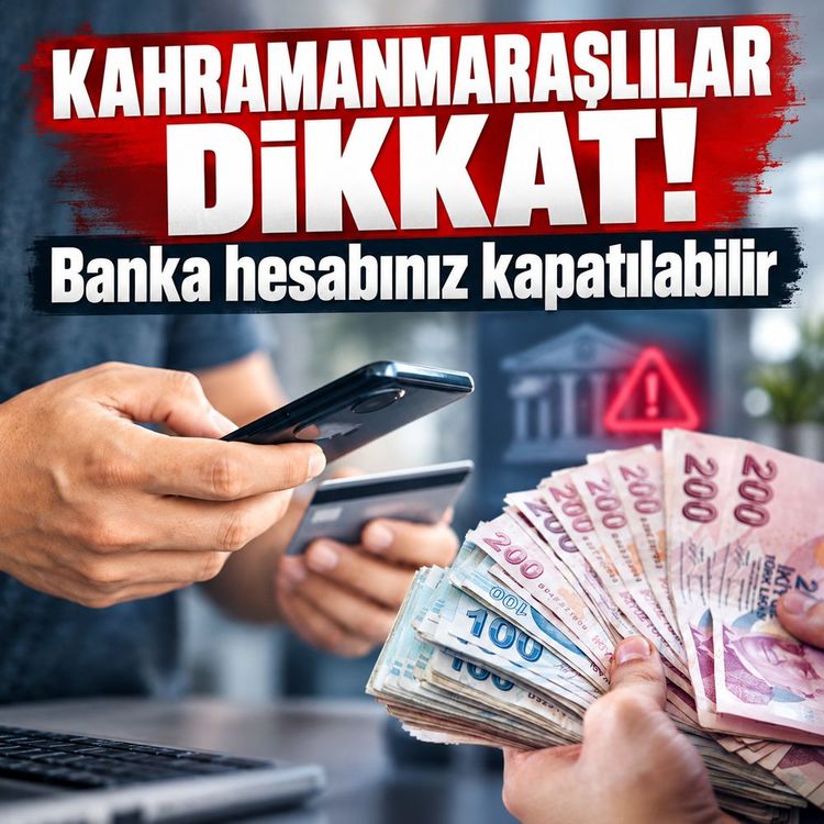 Kahramanmaraşlılar dikkat, MASAK uyardı! Banka hesabını kullandırana ağır yaptırım gelebilir