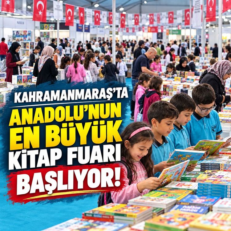 Kahramanmaraş’ta 400 yazar ve 150 yayınevi buluşacak
