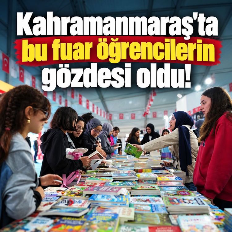 Kahramanmaraş'ta bu fuar öğrencilerin gözdesi oldu!