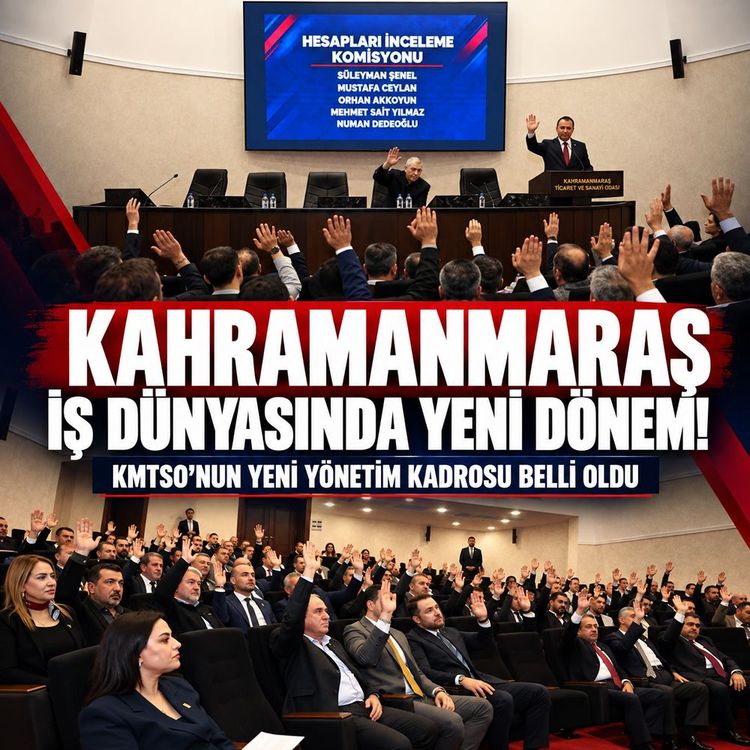 KMTSO’nun yeni yönetim kadrosu belli oldu
