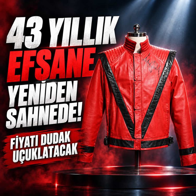 Müzik tarihinin en ünlü ceketi yeniden satışta!
