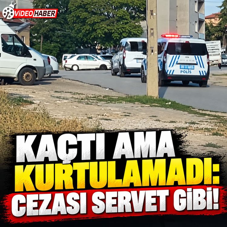 Polisten kaçan alkollü sürücüye 245 bin TL ceza