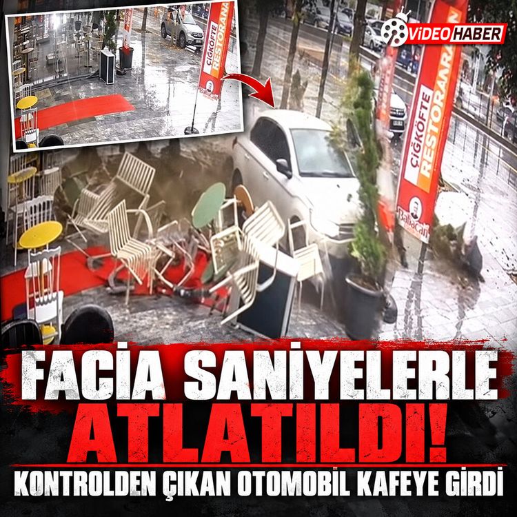Sakarya’daki korkutan kaza kameraya yansıdı