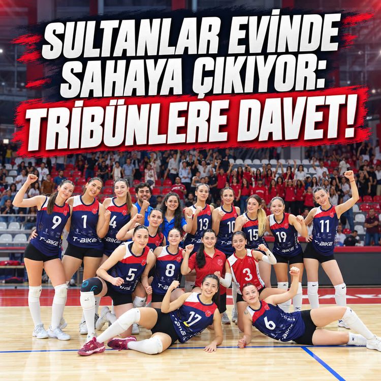 Sultanlar evinde sahaya çıkıyor: tribünlere davet!