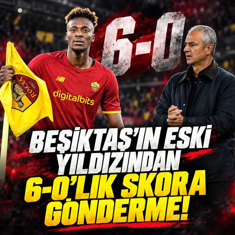 Tammy Abraham'dan 6-0 sonrası Fenerbahçe'ye kartal göndermesi