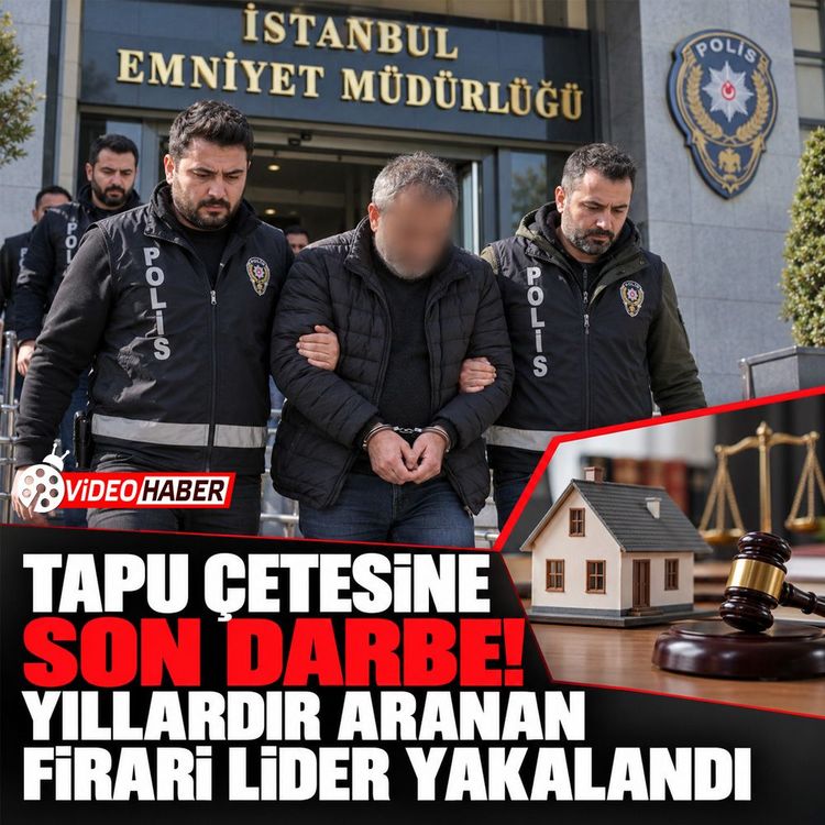 Tapu çetesine son darbe: Yıllardır aranan firari lider yakalandı!