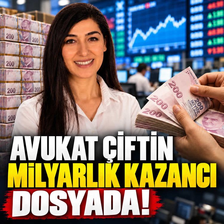 Tek hissede 2,5 milyar TL kazanç! Avukat çiftin işlemleri soruşturma dosyasında