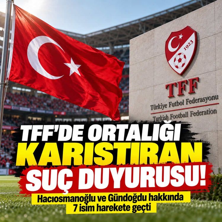 TFF Başkanı Hacıosmanoğlu'na suç duyurusu!