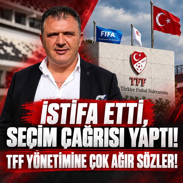 TFF’de bir istifa daha! Mevlüt Aktan görevi bıraktı