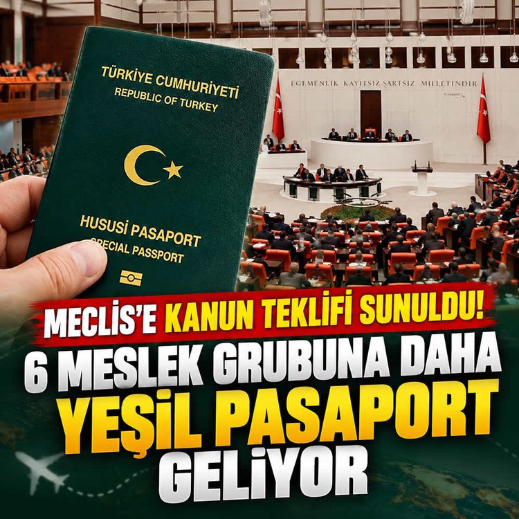 Yeşil pasaportta yeni dönem: Bu mesleklere de hak geliyor