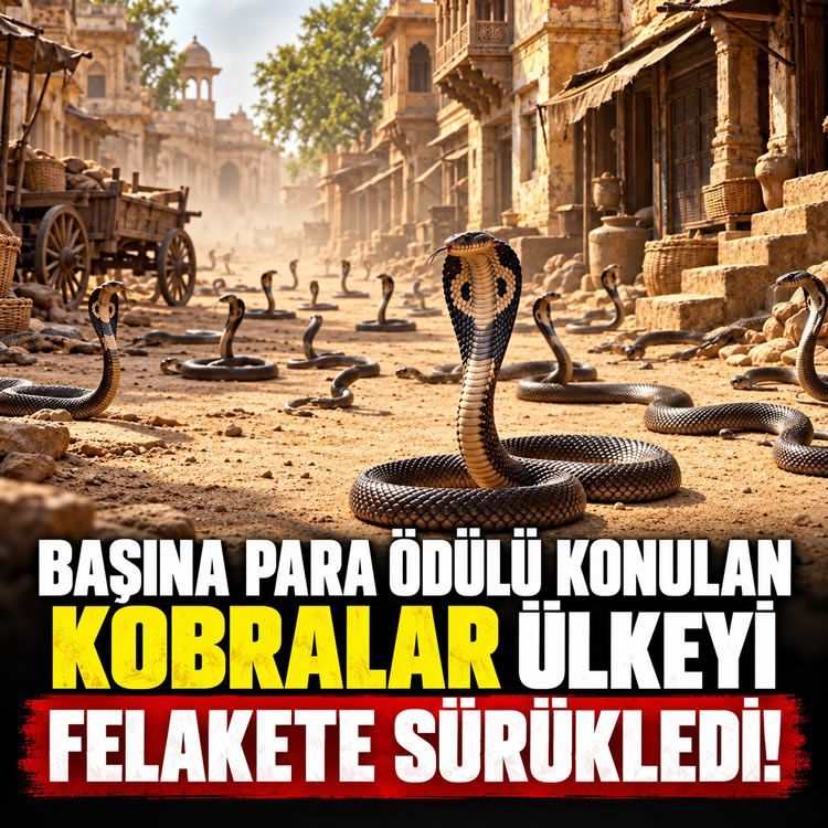 Ölü yılan başına para ödediler, şehir kobra istilasına uğradı!