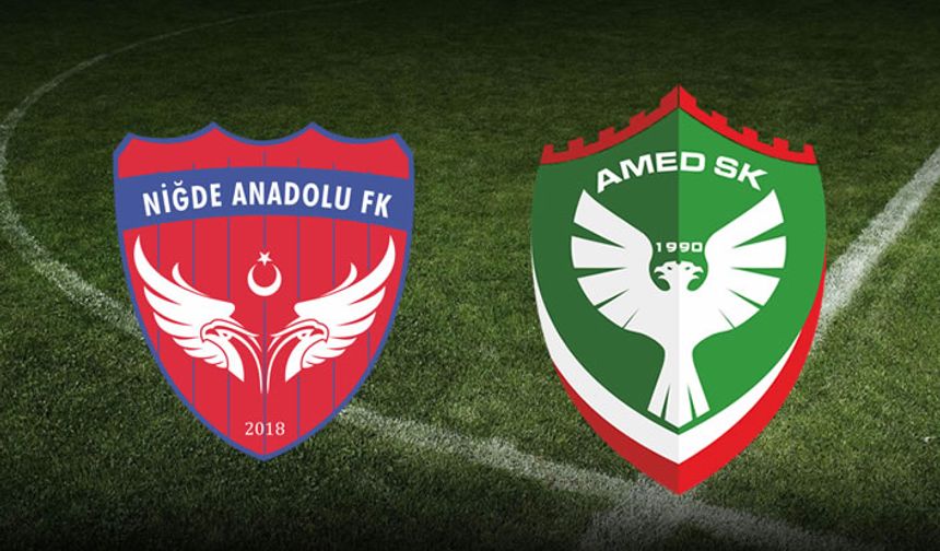 Niğde Anadolu FK - Amedspor maçı CANLI İZLE