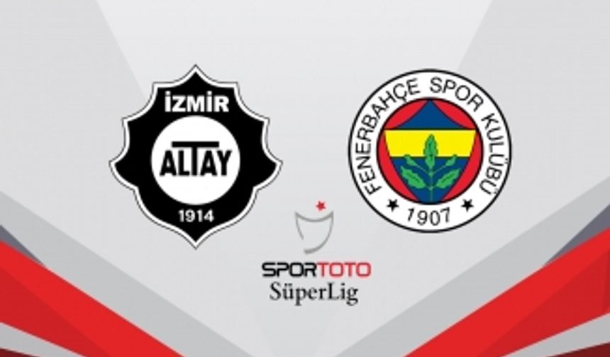 Fenerbahçe, Altay deplasmanından 3 puanla evine döndü!