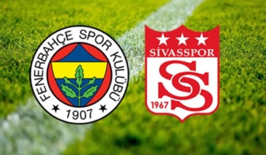 Fenerbahçe kaçtı, Sivasspor yakaladı (Fenerbahçe 1-1 Sivasspor MAÇ SONUCU | ÖZET)