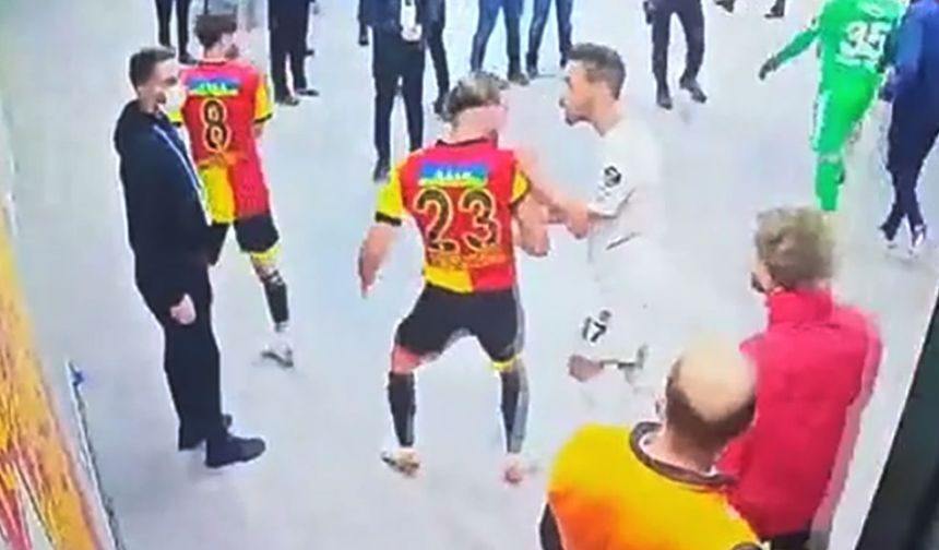 Yıldız futbolcu İrfan Can Kahveci'nin kavga görüntüleri ortaya çıktı!