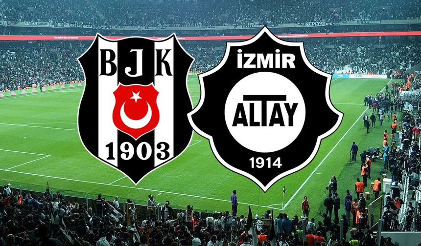 Beşiktaş tek attı, 3 aldı! BJK Altay maçı özeti ve golleri Bein Sports HD özet izle