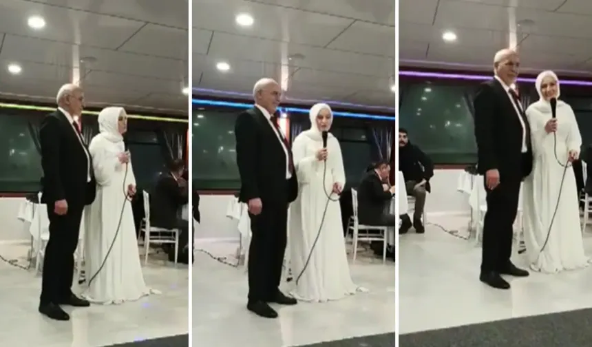 Yandaş medya hedef göstermişti; Yanıtını kendi düğününde verdi!