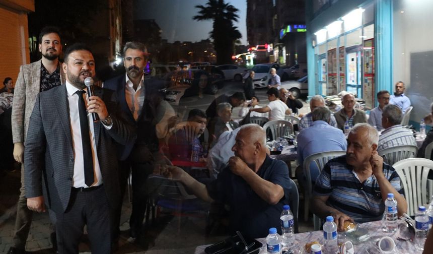 İYİ Parti Kahramanmaraş İl Başkanlığı iftar programları düzenlemeye devam ediyor