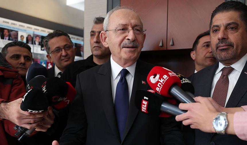 Kemal Kılıçdaroğlu: Seçimin 14 Mayıs'ta yapılması bizim için sorun teşkil etmiyor