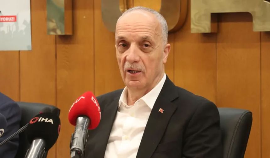 Türk-İş Başkanı Atalay: ''Bir daha asgari için bizi toplamasınlar''